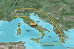 Garmin BlueChart VEU014R – Elektronische Seekarte Italien & Adria