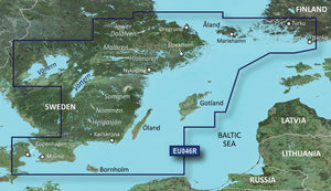 Garmin BlueChart EU046R – Elektronische Seekarte Südostschweden
