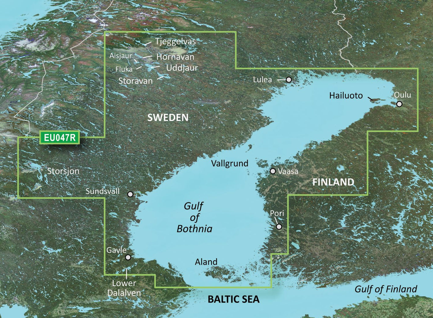 Garmin Bluechart EU047R Gulf of Bothnia