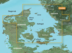 Garmin BlueChart g3 Vision VEU458S – Elektronische Seekarte Göteborg bis Fünen