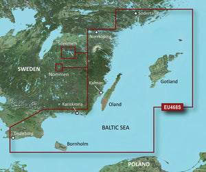 Garmin Seekartenmodul G3 Vision microSD/SD card: VEU468S - Södertälje-Trelleborg