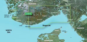 Garmin Seekartenmodul G3 Vision microSD/SD card: VEU507S  - Oslo-Mandal-Smogen