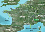 Garmin BlueChart EU061R France Inland Waters – Elektronische Binnenwasserkarte Frankreich