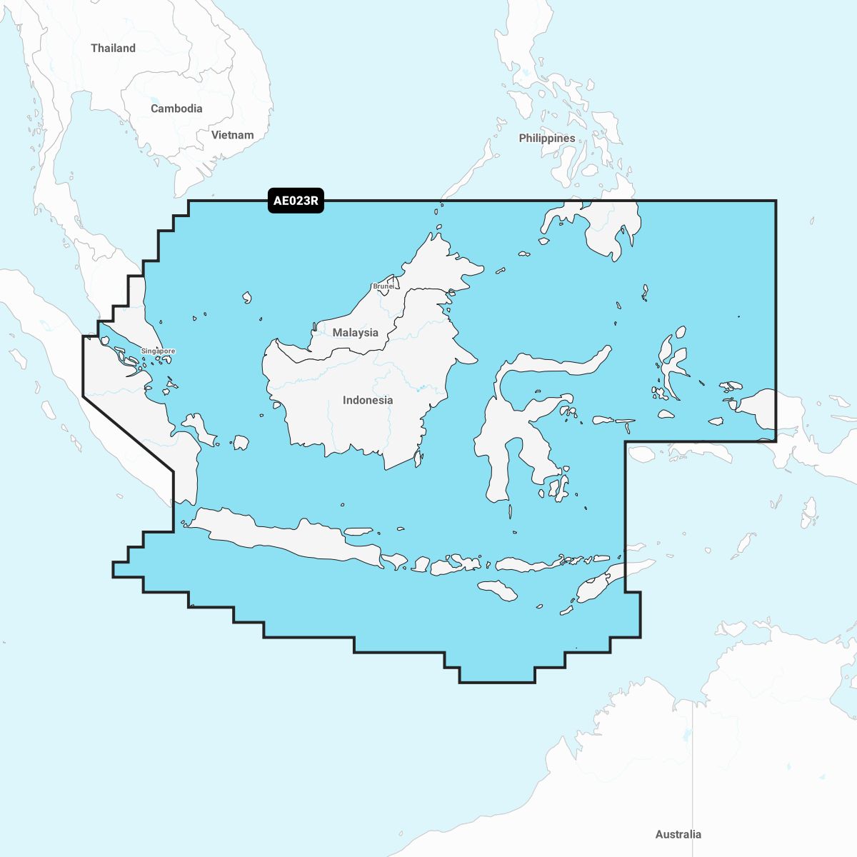 Garmin Navionics+ AE023R Java und Borneo
