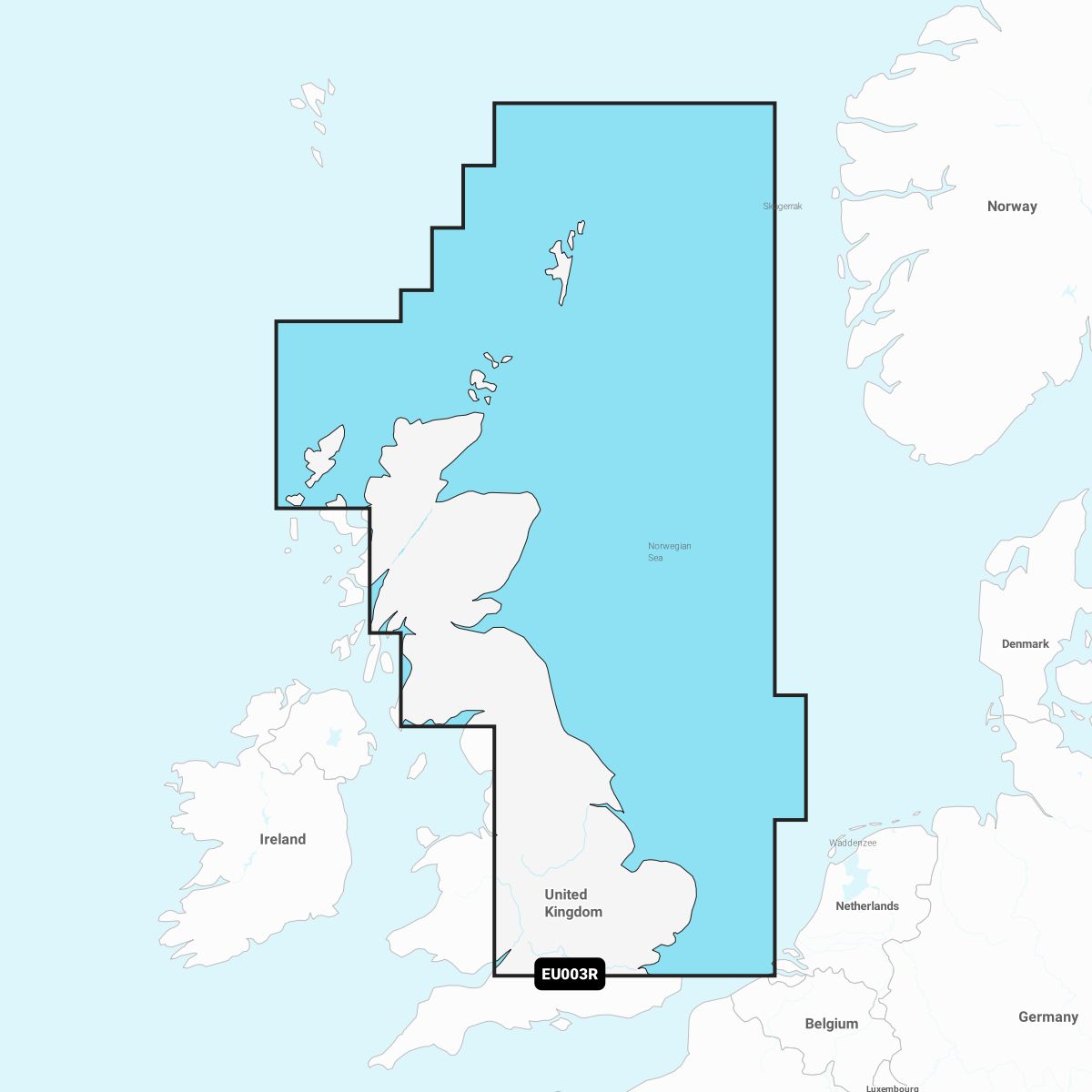 Garmin Navionics+ EU003R – Elektronische Seekarte Großbritannien Ostküste