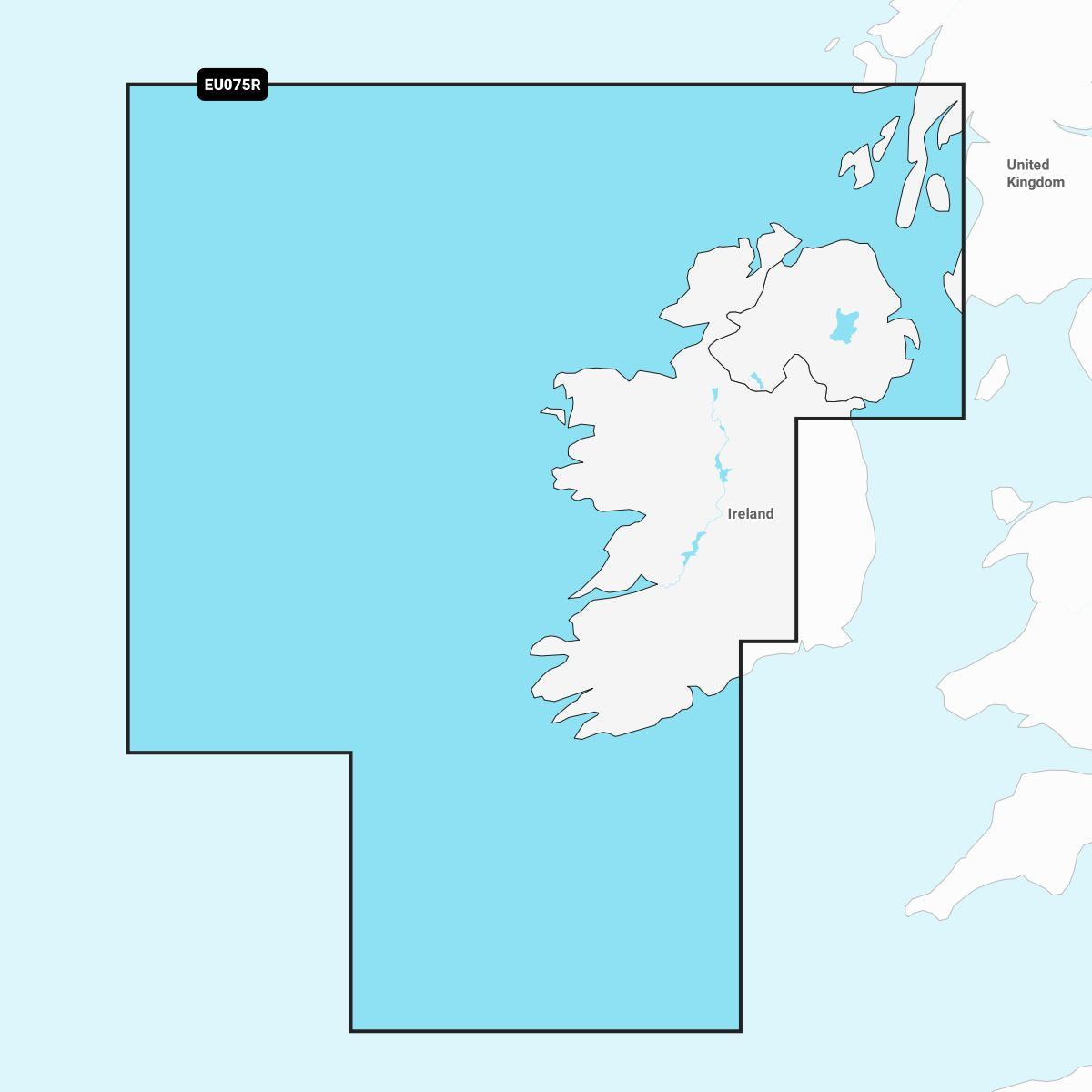 Garmin Navionics+ EU075R Irland Westküste