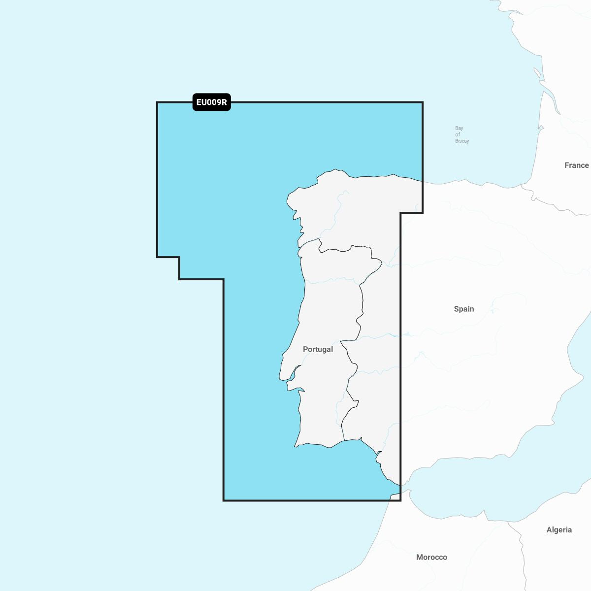 Garmin Navionics+ EU009R – Elektronische Seekarte Portugal & Spanien Nordwestküste