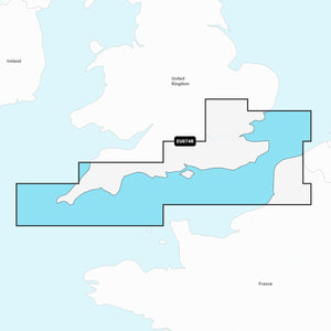 Garmin Navionics+ EU074R – Elektronische Seekarte Großbritannien Südküste