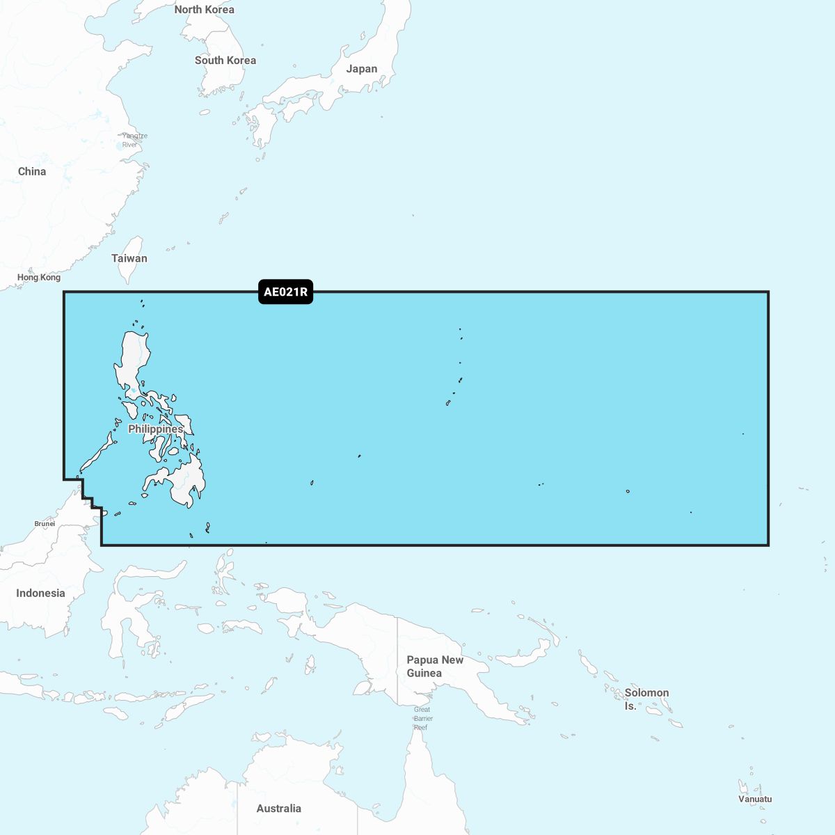 Navionics+ AE021R – Elektronische Seekarte Philippinen
