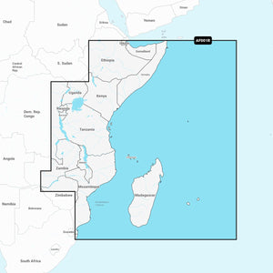 Navionics+ AF001R – Elektronische Seekarte Afrika Ostküste & Madagaskar