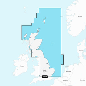 Navionics+ EU003R – Elektronische Seekarte Großbritannien Ostküste
