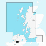 Navionics+ EU006R – Elektronische Seekarte Schottland Westküste & Irland Nordküste