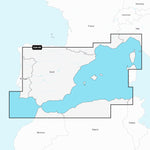 Navionics+ EU010R Spanien Mittelmeerküste