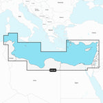 Navionics+ EU016R – Elektronische Seekarte Mittelmeer & Nordafrika