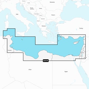 Navionics+ EU016R – Elektronische Seekarte Mittelmeer & Nordafrika