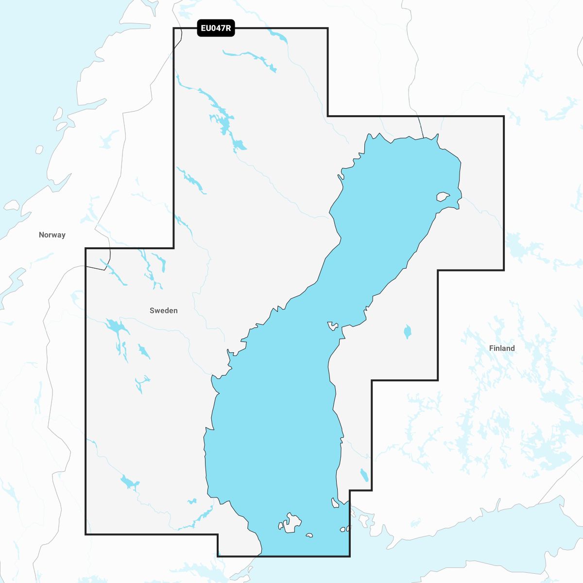 Navionics+ EU047R – Elektronische Seekarte Bottnischer Meerbusen