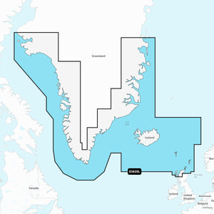 Navionics+ EU620L – Elektronische Seekarte Grönland & Island
