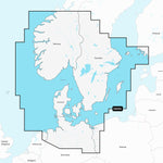 Navionics+ EU645L Skagerrak und Kattegat
