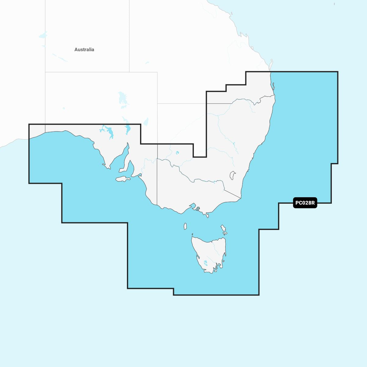 Navionics+ PC028R – Elektronische Seekarte Australien Südostküste