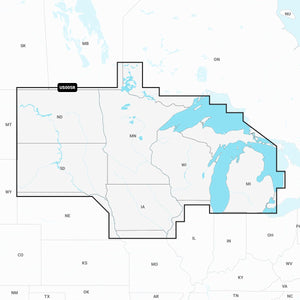 Navionics+ US005R – Elektronische Seekarte USA Nord
