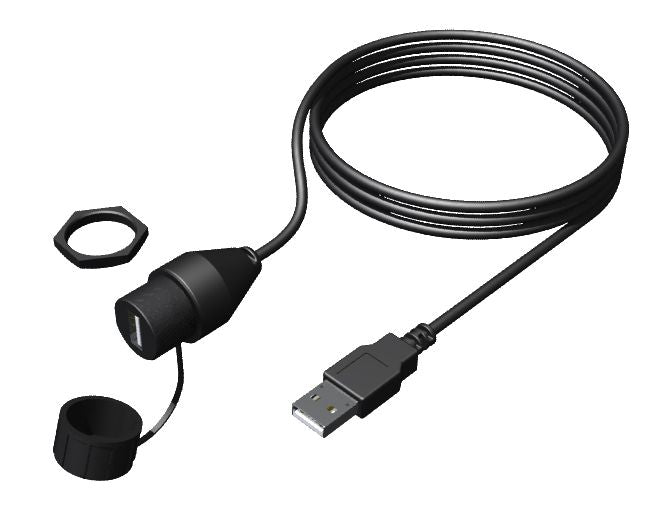 Fusion Bulk Head Mounted USB Port - Compatible with 70