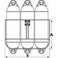 PLASTIMO Fenderkorb Classic 3