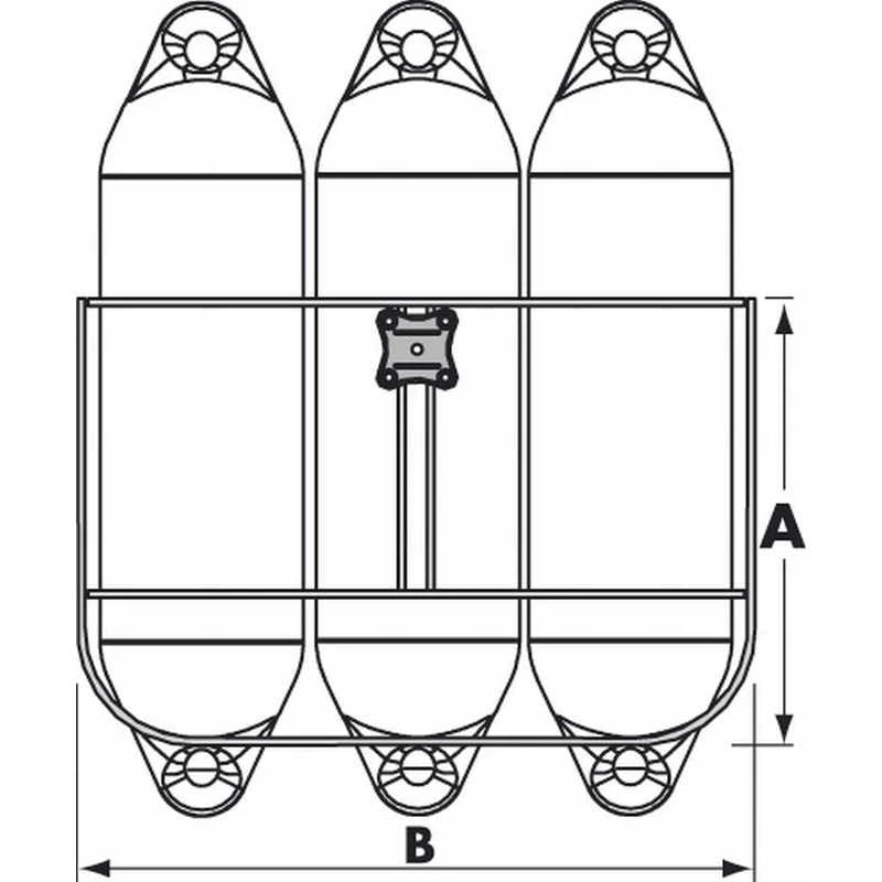 PLASTIMO Fenderkorb Classic 3