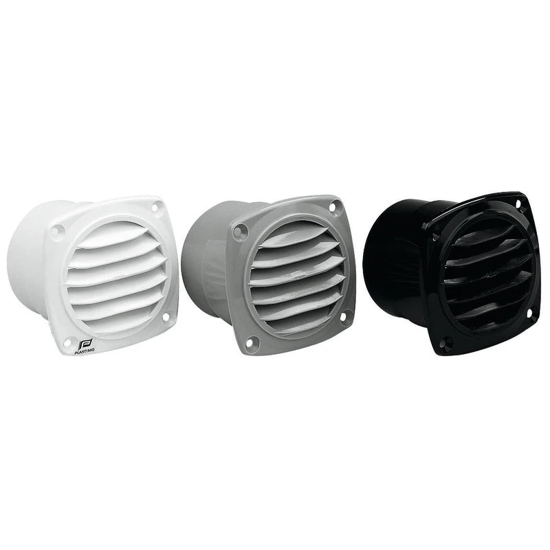 PLASTIMO LUEFTUNGSGITTER MIT VERBIND. WEISS