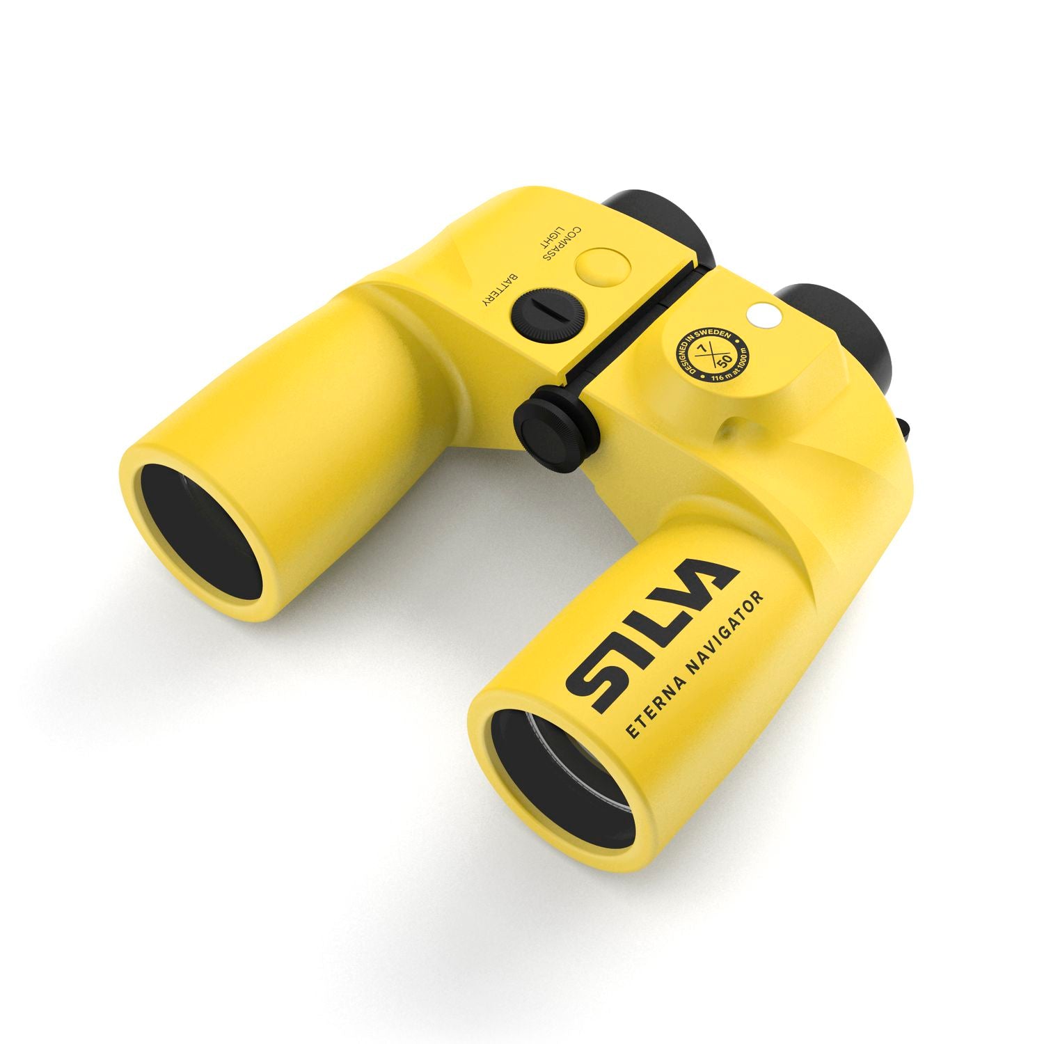 Silva Eterna Navigator 3 – Marineферnglas mit Peilkompass und Fixed-Focus