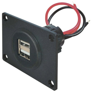 Philippi USD 12/24 MP USB Einbau-Ladesteckdose