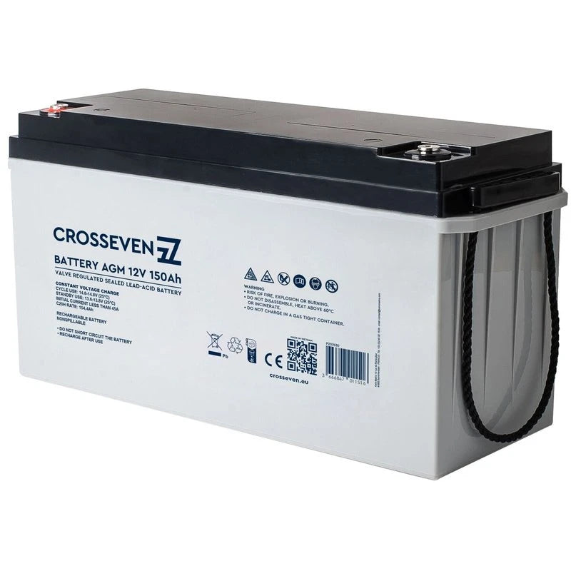 Crosseven Batterie AGM 12 V 150 Ah