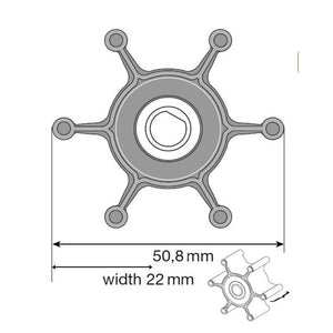 Johnson Impeller für F4 Pumpe
