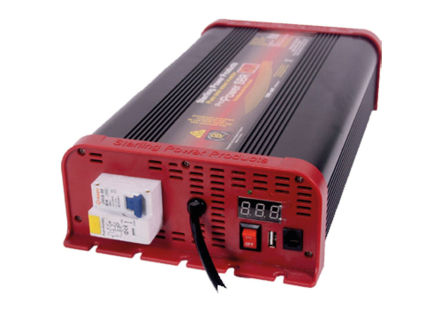 Sterling Power Pro Power SIBR Sinus-Wechselrichter – reiner Sinus mit eingebautem FI-Schalter