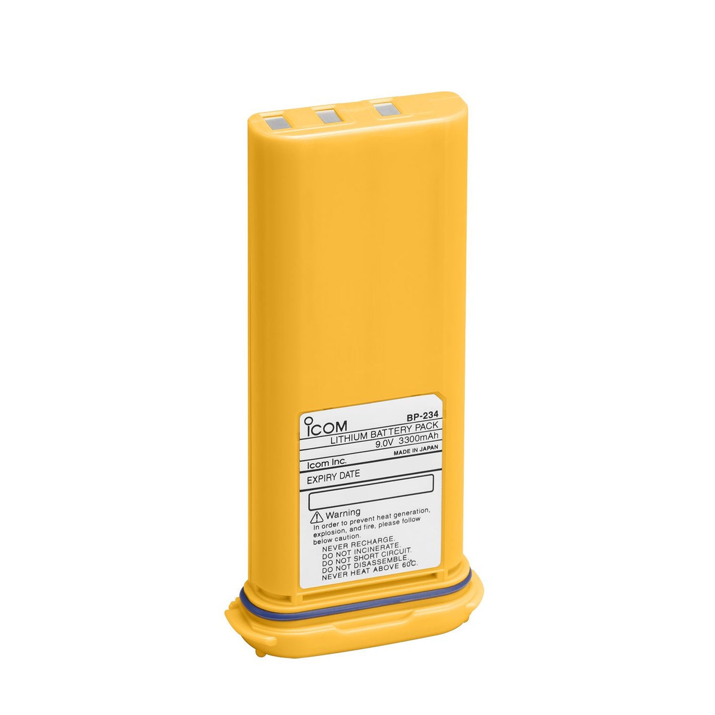 ICOM Lithium Primärbatterie nicht aufladbar für GM1600E 9V/3300mAh