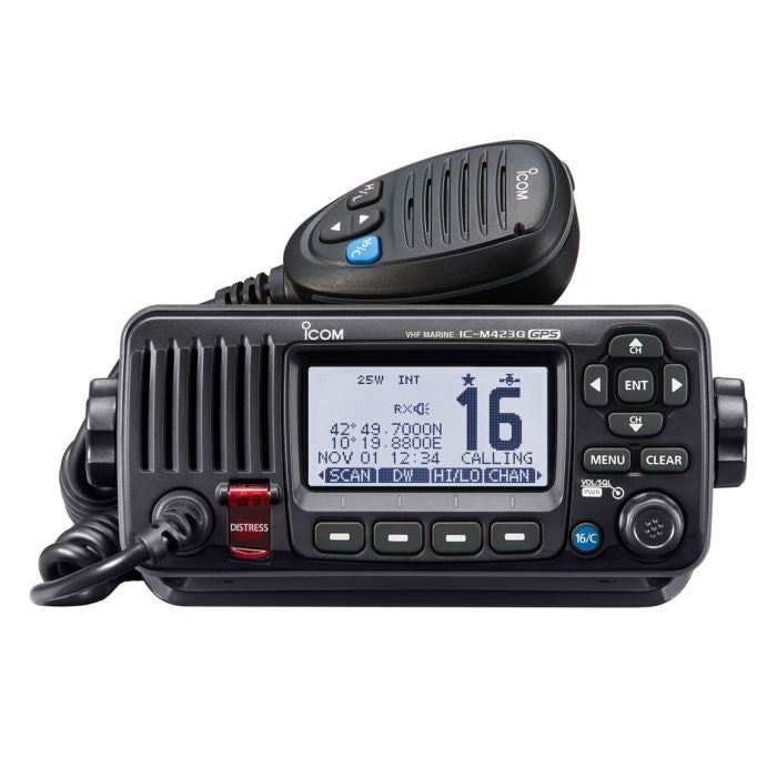 Icom IC-M423GE UKW-Seefunkgerät mit integriertem GPS-Empfänger