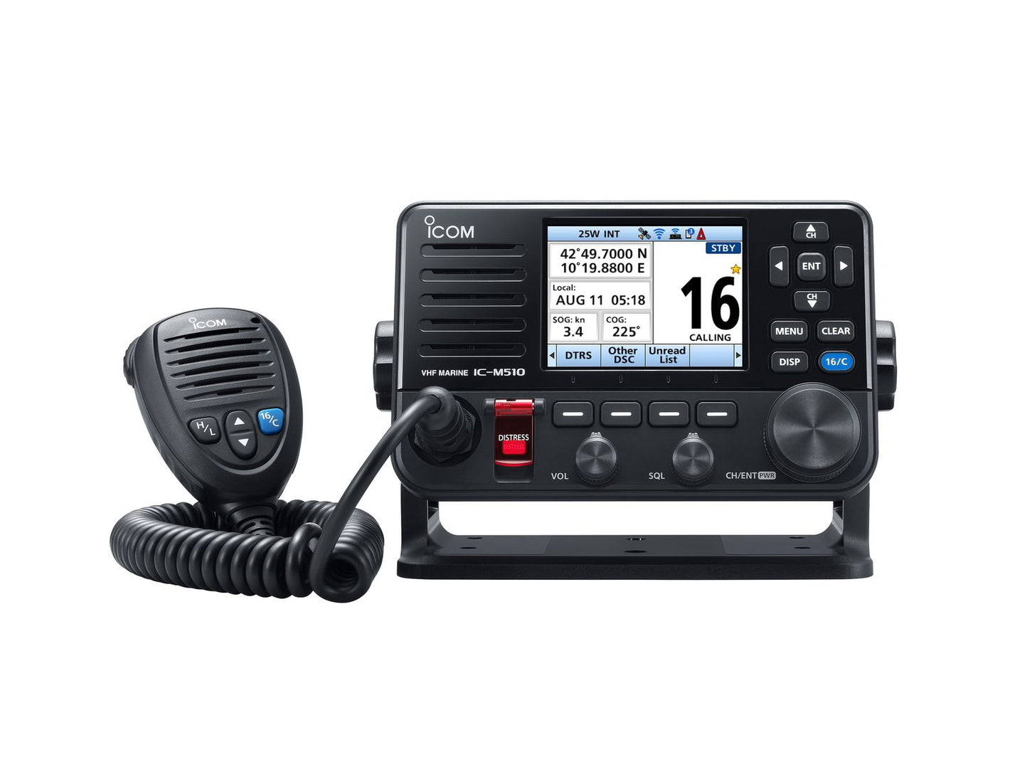 Icom IC-M510E EVO UKW-Seefunkgerät – mit GNSS
