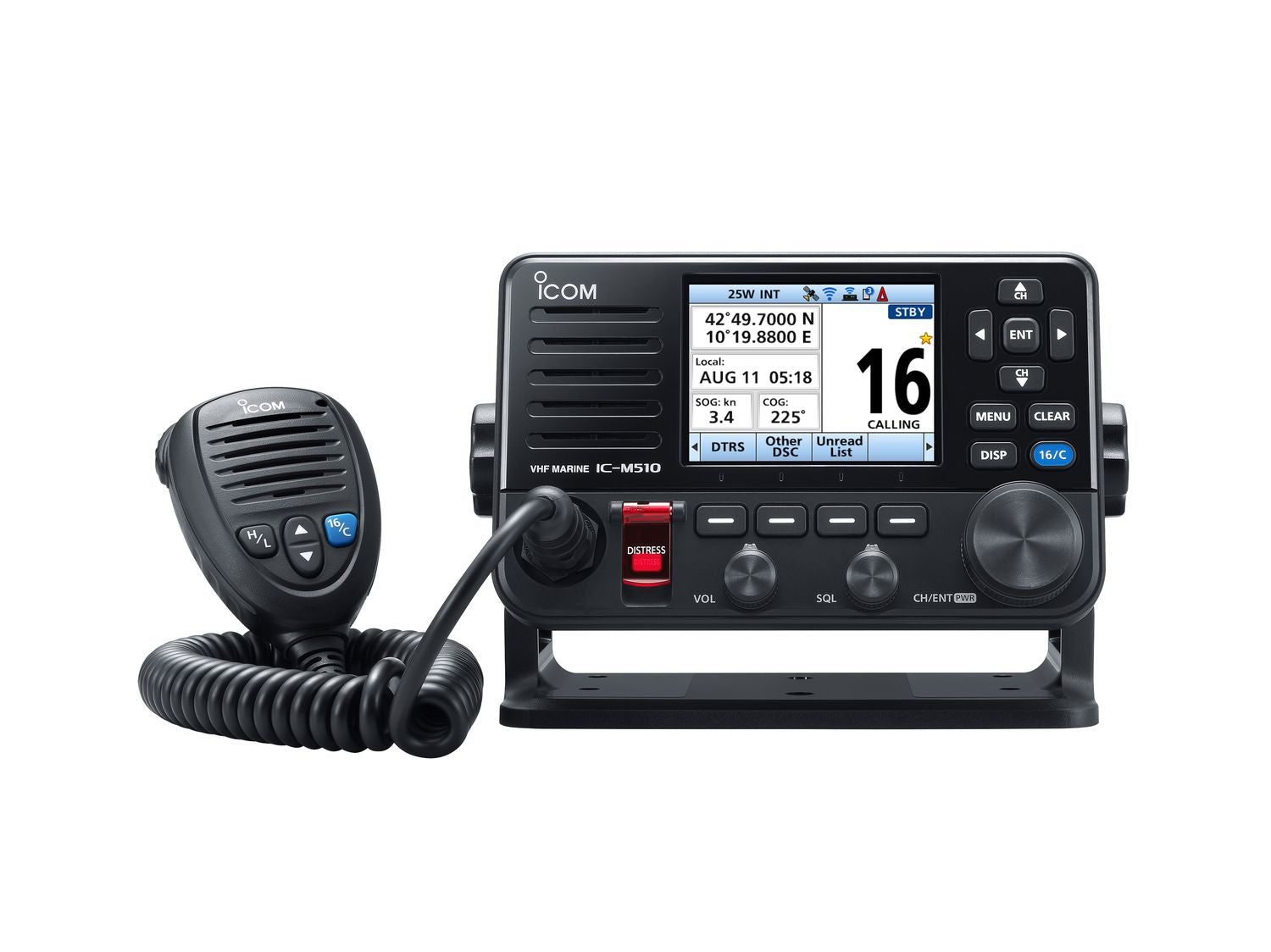 Icom IC-M510E EVO UKW-Seefunkgerät – mit GNSS