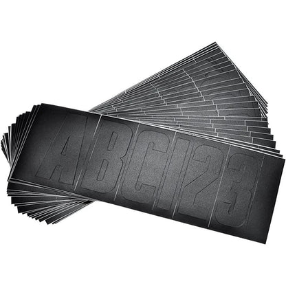 Attwood  Klebebuchstaben schwarz