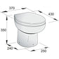 Vetus Toilette Typ-WCP 12V