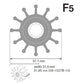 Johnson Impeller für F5 Pumpe