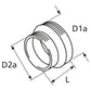 Webasto ET Reduzierstueck Adapter 60/55