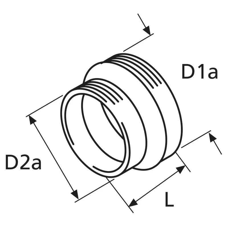 Webasto ET Reduzierstueck Adapter 60/55