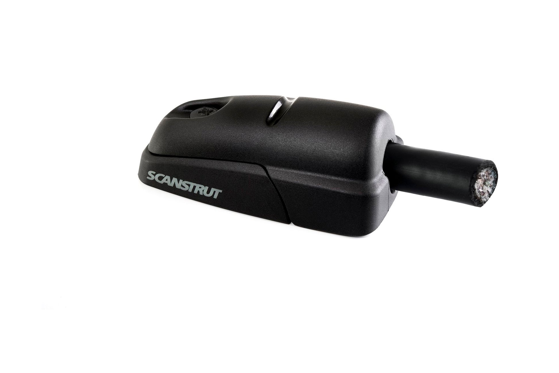 Scanstrut Kabeldurchführung DS-H10-BLK Kunststoff waagerechte Montage für Kabel D=6-10mm schwarz