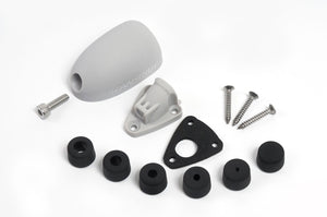 Scanstrut Kabeldurchführung DS-H6 Kunststoff waagerechte Montage für Kabel D=2-6mm grau