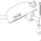 Scanstrut Kabeldurchführung DS-H6 Kunststoff waagerechte Montage für Kabel D=2-6mm grau