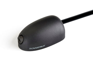 Scanstrut Kabeldurchführung DS-H6-BLK Kunststoff waagerechte Montage für Kabel D=2-6mm schwarz