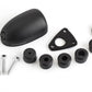 Scanstrut Kabeldurchführung DS-H6-BLK Kunststoff waagerechte Montage für Kabel D=2-6mm schwarz