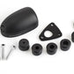 Scanstrut Kabeldurchführung DS-H6-BLK Kunststoff waagerechte Montage für Kabel D=2-6mm schwarz