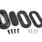 Scanstrut Kabeldurchführung DS-MULTI-P-BLK Kunststoff für mehrere Kabel D=max 15mm schwarz