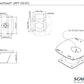 Scanstrut PowerTower Radarhalterung APT-150-01 und APT-250-01, nach hinten geneigt